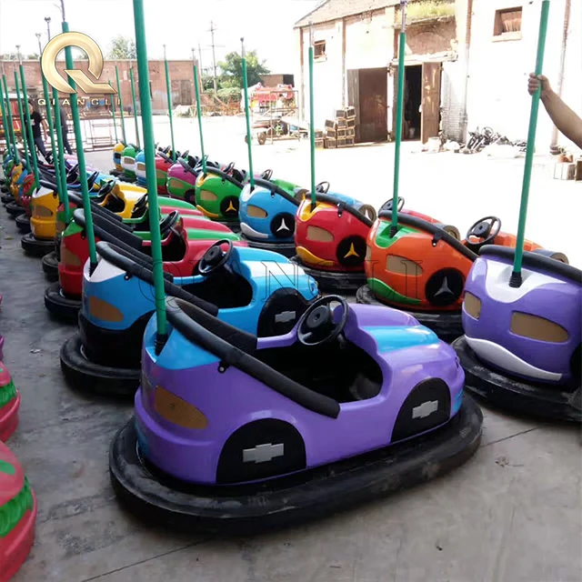 Cheap car Amusement park equipment skynet Antenna skycelling  bumper cars for sale battery bumper car