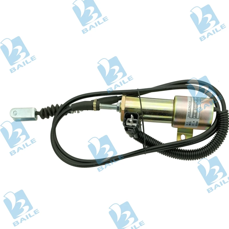 Соленоид отключения топлива R210-5 R210-7 DH220-5 111E1-60100-12 11N6-666030-12 11E1-60100-24
