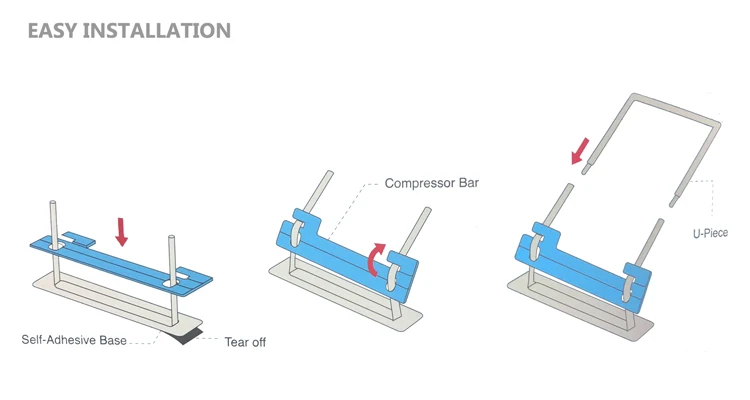 Tube U Clips File Fasteners