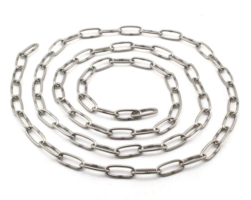 Marine Grade 304/316 Stainless Steel Anchor Chain Link Pet Dog Chain