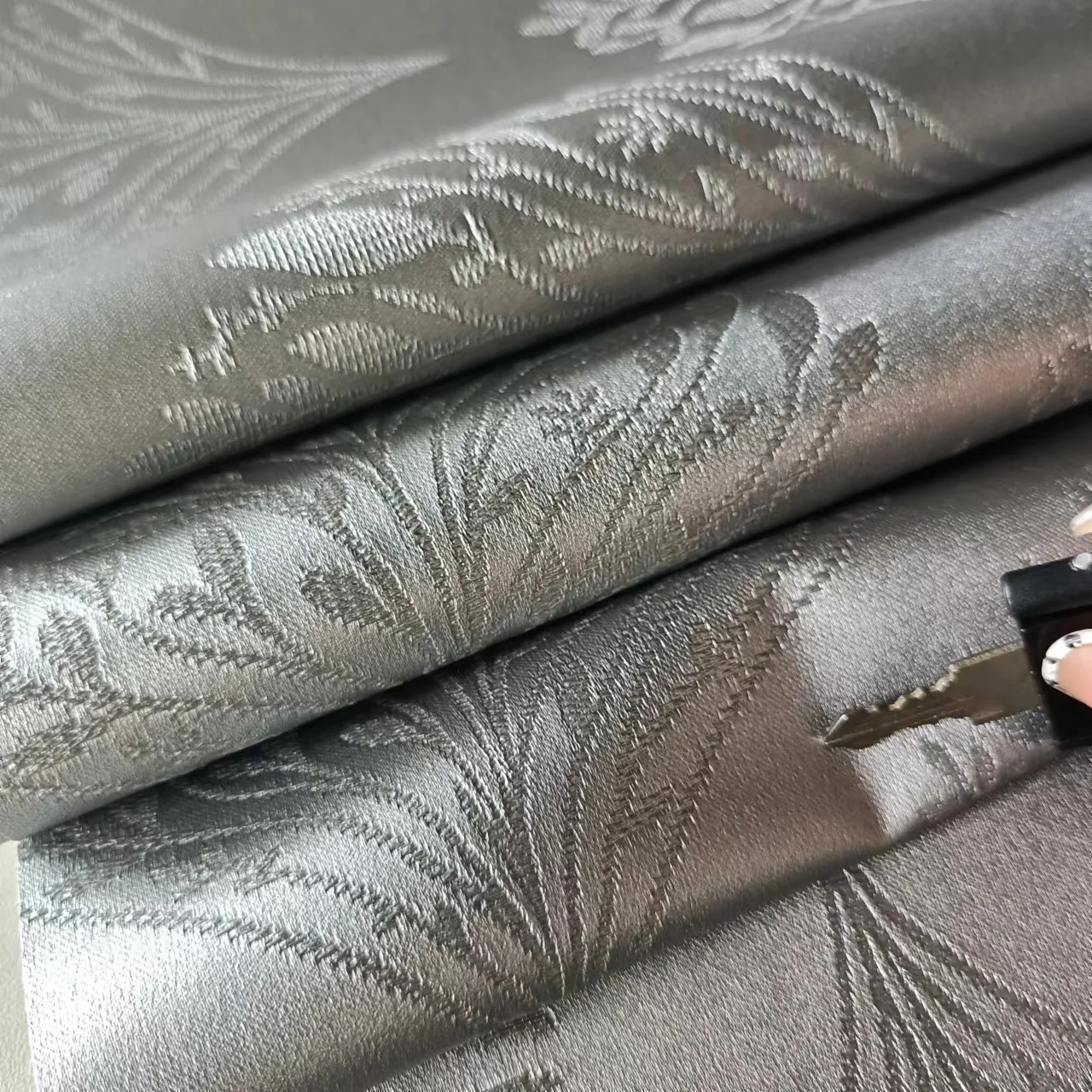 China Style pattern Artificial leather customized Decorative Imitation backing fabric for decorate 0.35mm