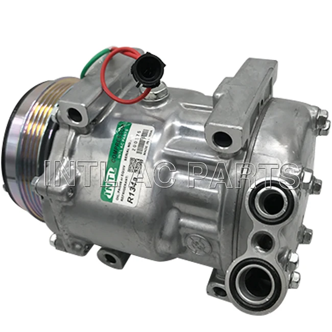 Компрессор переменного тока 7V16 4PK 112 мм для боксера PEUGEOT 2005 автобуса OEM 82D0155808CA RC.600.348