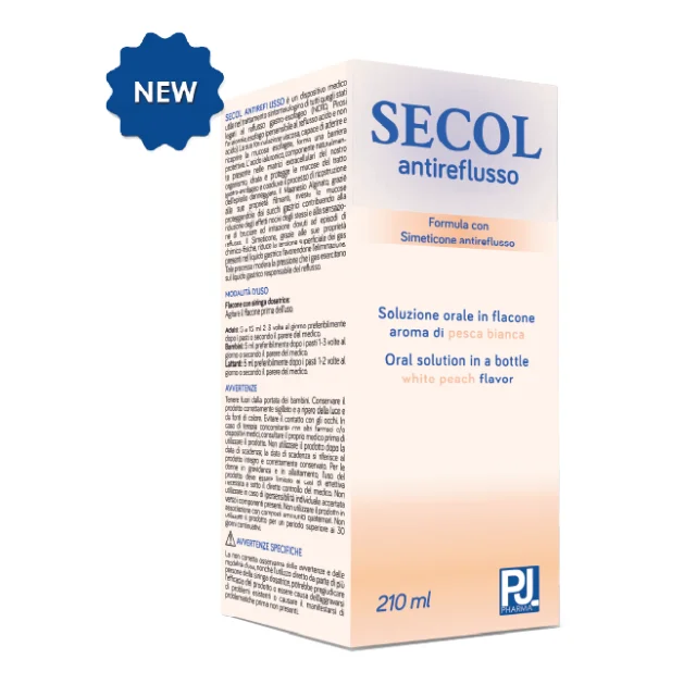 Gruppo farmaImpresa (pjpharma)top selling made in italy medical supplies with SIMETHICONE for MILD gerd SECOL ANTIREFLUX