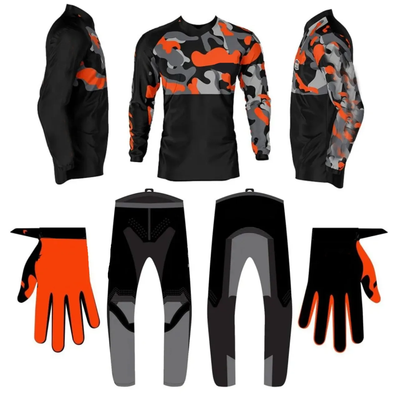 Motocross 2020 MX Racing Spring Autumn Motorcycle Gear Set Motorbike Street Motocross Rider Suit