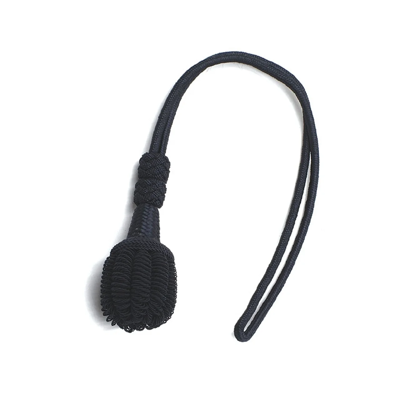 Custom Leather Sword Knot Ceremonial Officer Custom Logo Tactical Products Golden Sword Knot