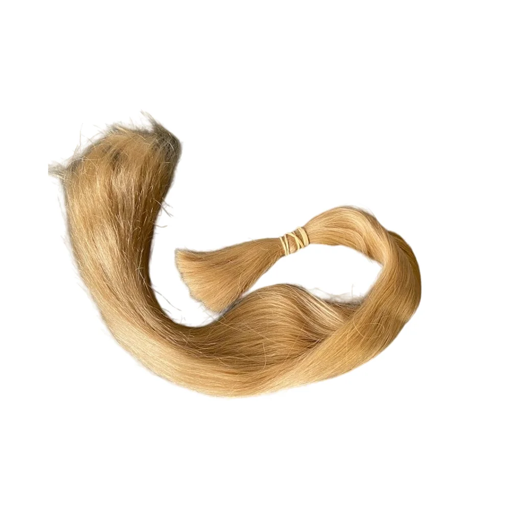 Wholesale Supplier Vietnamese Raw Bulk Hair Unprocessed Virgin Natural Silky Bone Straight Virgin Hair