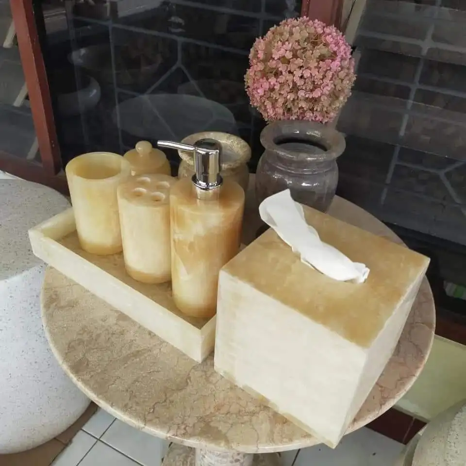 Bali Marble Hotel Amenities Durable and Elegant Decor for Luxury Hotels