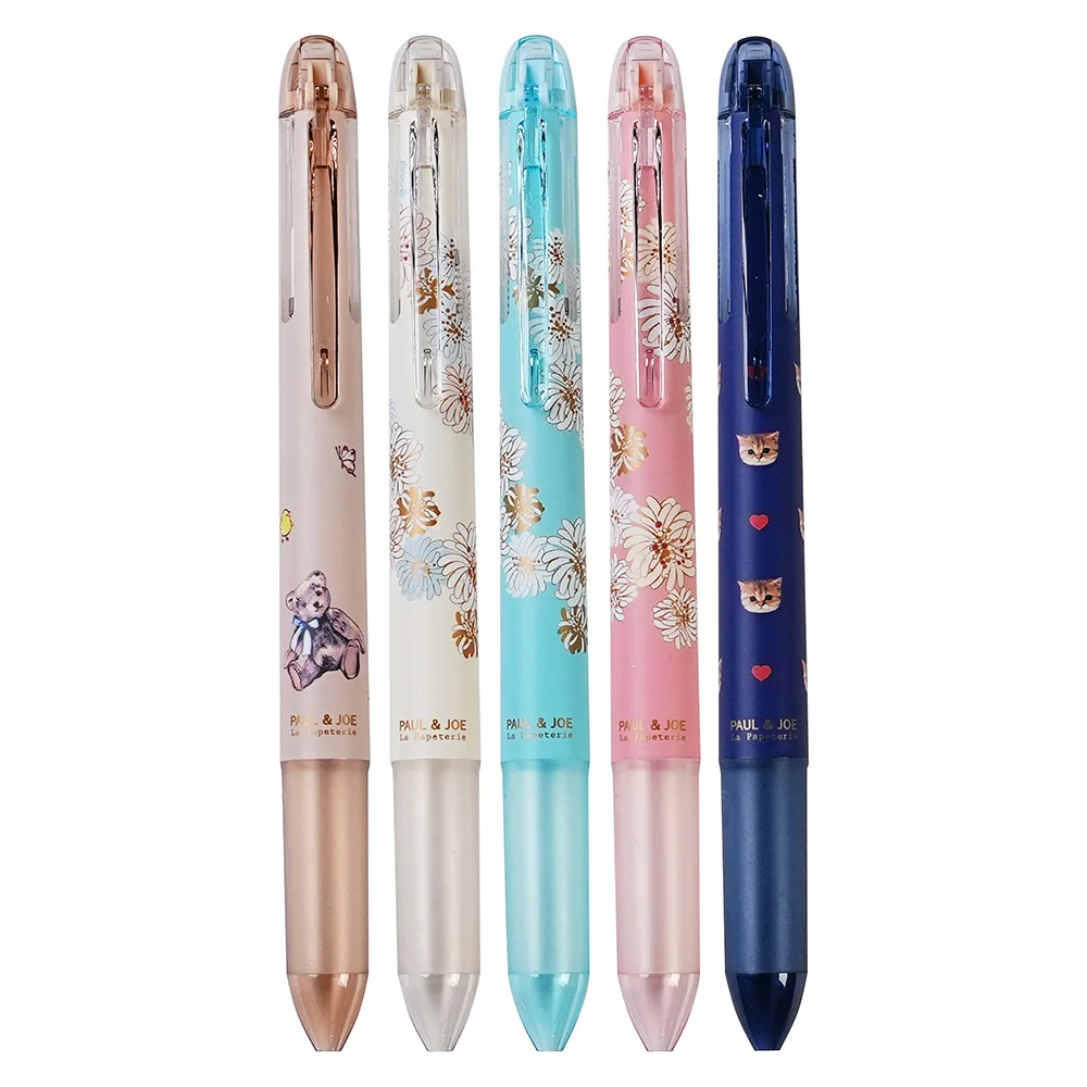 Multi-function pen Hi-Tec-C Coleto 4-Slot Pen Holder x PAUL & JOE La Papeterie free to match play with colors forPilot