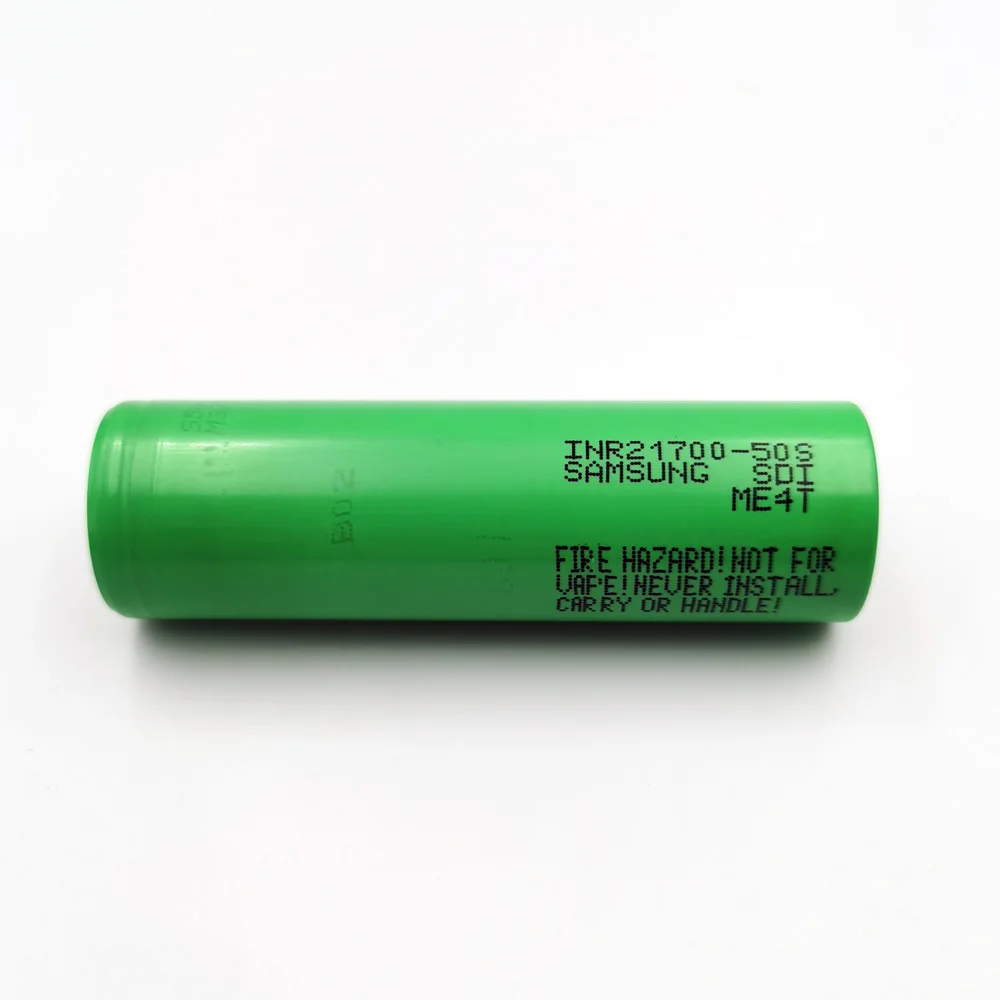 Аккумулятор Samsung 21700 5000 мАч Inr21700-50S с отличным сочетанием батареи