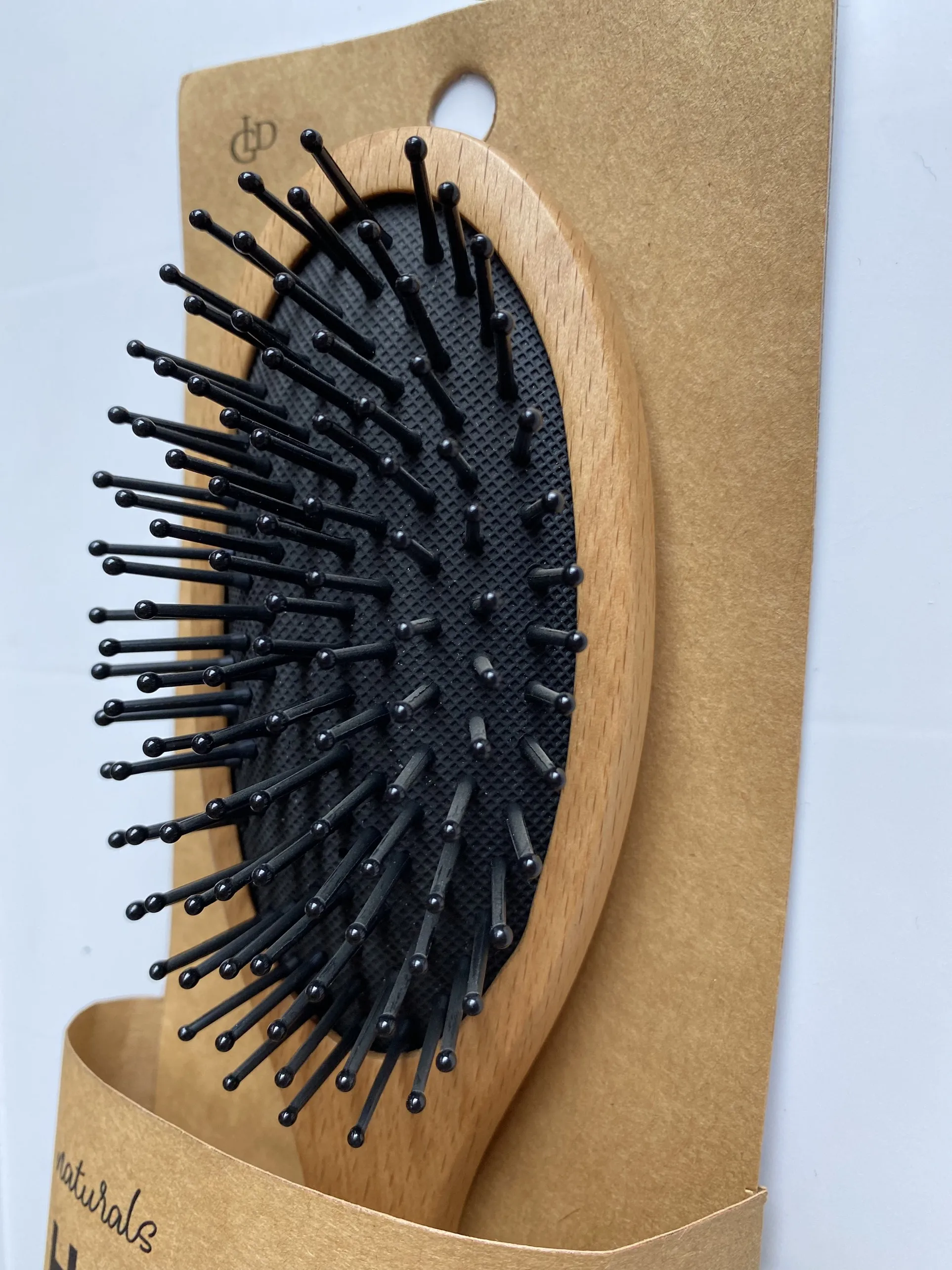Hot Trending Factory Price Eco-friendly Biodegradable Bamboo Paddle Brush Scalp Massage Hair Detangle for