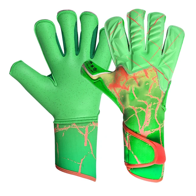 New Professional German latex Goalkeeper Gloves Adult Children Goalkeeper Gloves Thick Latex Smooth Football