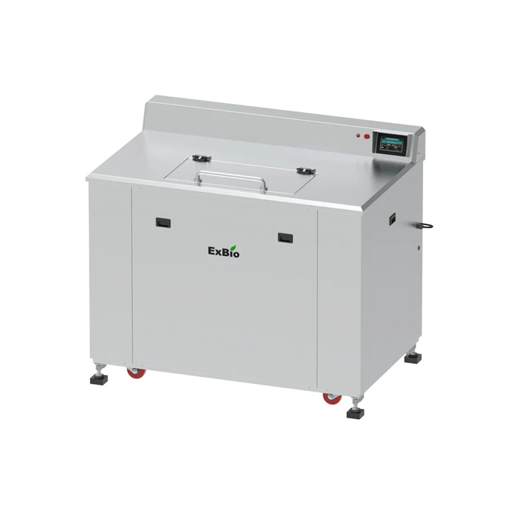 Привлекательный новейший дизайн Exbio 500 кг/день экологически чистый пищевой аппарат для удаления мусора машина переварки пищевых отходов