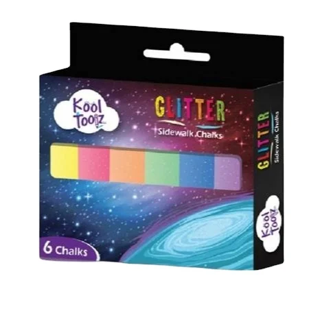 Chalks Non-Toxic Dustless with Eraser White Chalkboard Chalk Sidewalk Chalk for Kids Teachers
