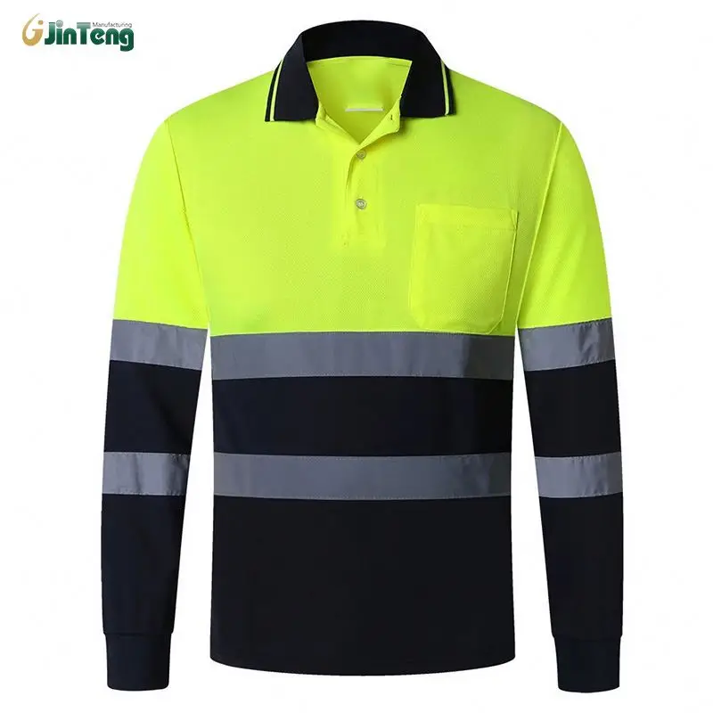 Uniform Electrician Industrial Safety Workwear Fireproof Shirt Hi Vis Reflective Flame Retardant Clothing Work Wear Shirt