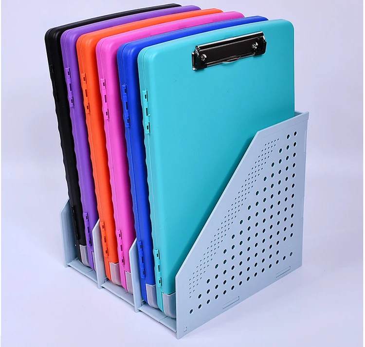 Wholesale Side-Opening Multifunctional Clipboard Case Color Nursing Storage Clipboard With Pen Holder For Writing
