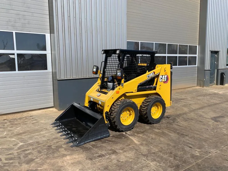 New CAT 246D Mini Skid Steer Front Loader Tractor / Original 2ton 3ton CAT226B3 Skid Steer Loader Tractor.