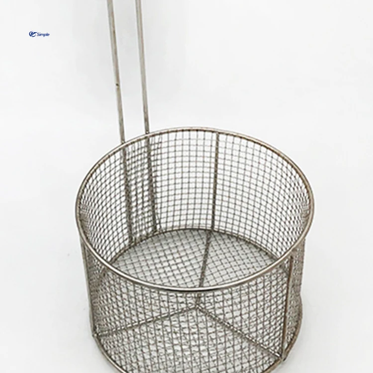 Новый современный дизайн жареные инструменты чип корзина для жарки из нержавеющей стали кухонная корзина фильтра