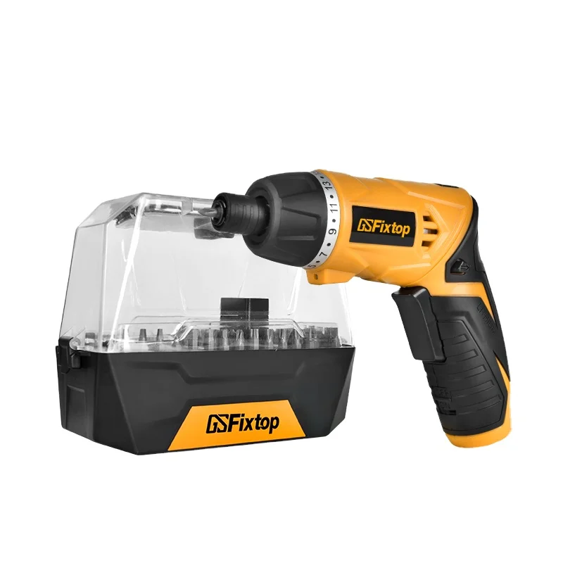 Gsfixtop High Quality Multi-function 90  Deformation 3.6v Lithium Battery Screwdriver Set