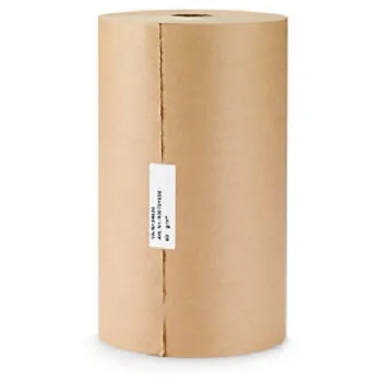 Hot sales  quality waterproof brown wrapping pe silicone coated one single side release kraft paper roll available for sale