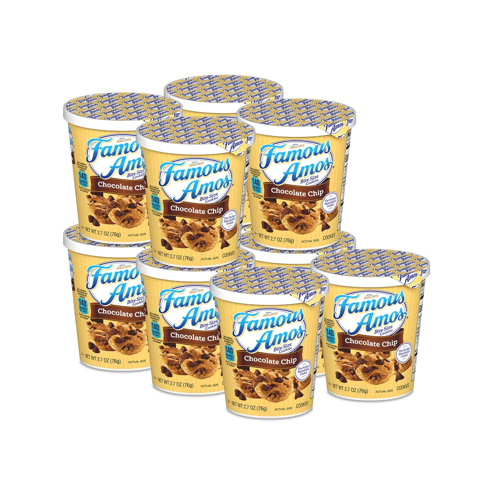 Famous Amos Cookies Chocolate Chip Cookies Biscuit