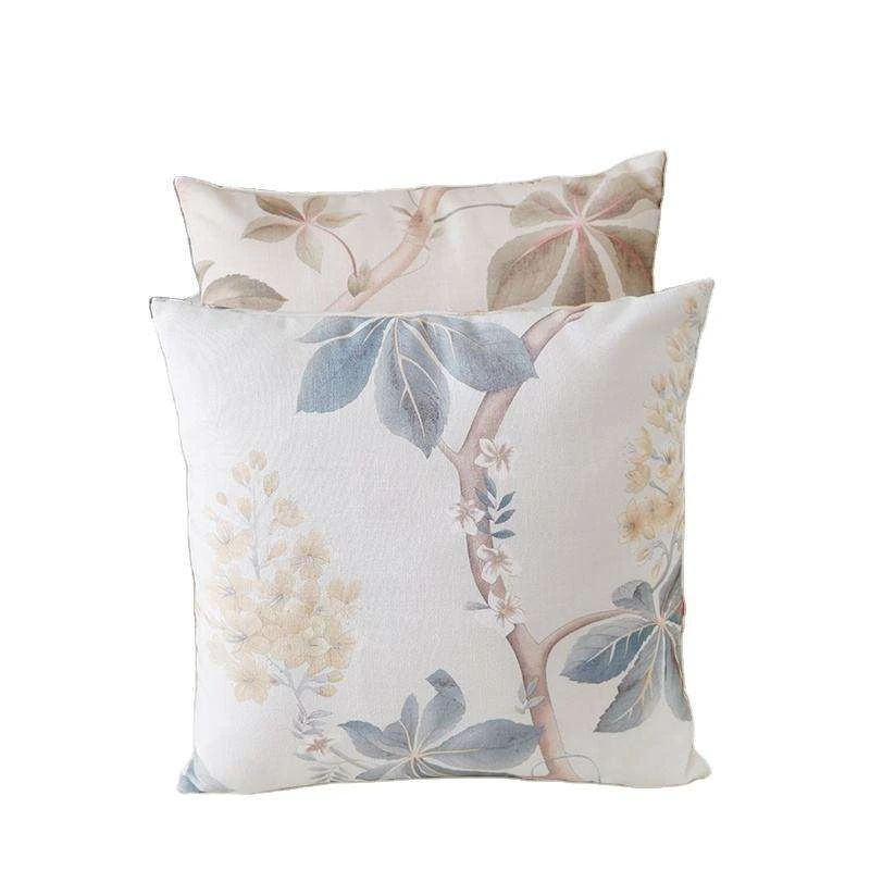 New Design Plant pattern Square Pillow Cushion Cases Modern Decorative Pillowcover for Sofa Couch Bedroom Living Room Car