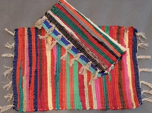 Offering Plain Chenille Throws Different Color Chindi  Rugs chindi cotton rugs at affordable price ready to ship