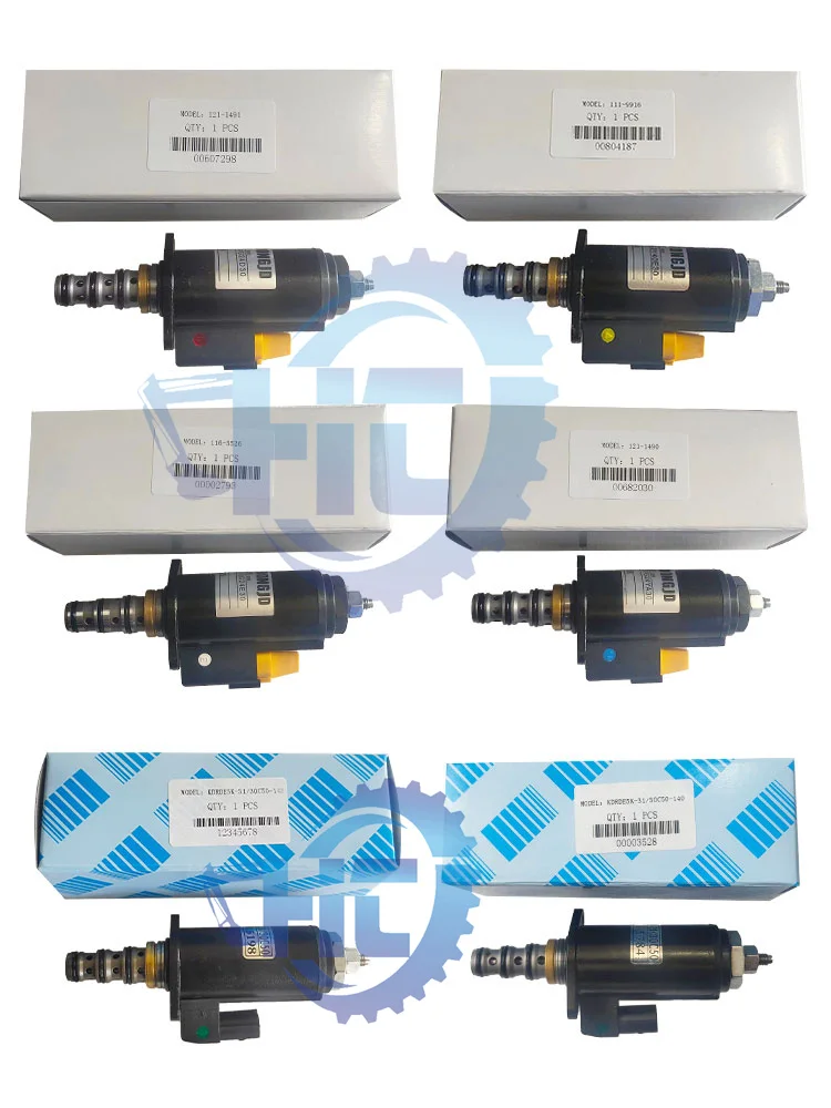 Shutdown Solenoid Valve 12V 24V For Excavator Fuel Shut Off Soenoid Valve 2848A275