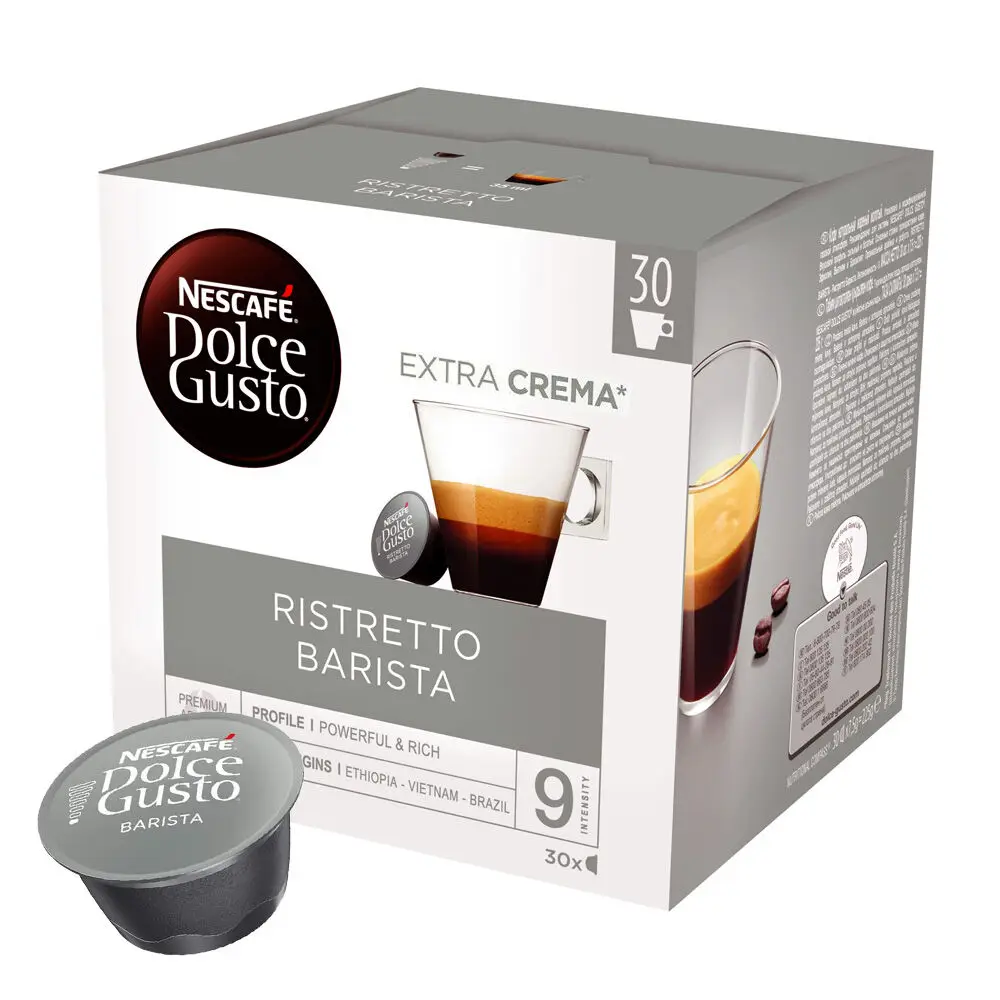 16 Nescafe Dolce Gusto молочные кофейные капсулы