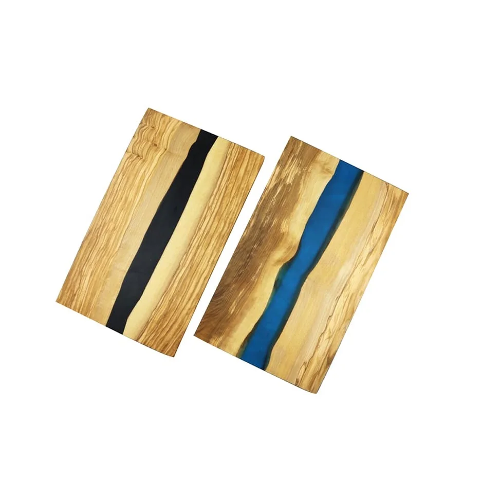 New Style Resin Designer Rectangle Wood Chopping Serving Cutting Board Epoxy Resin Cutting Board For Home Decor And Gift Purpose