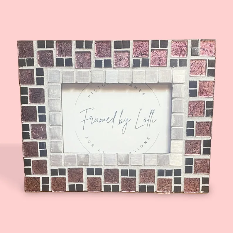 2024 MOSAIC PHOTO FRAME cute cat with flower animal Wall Arts Paintings Photo 5d Mosaic Crystal Diamond Paintings