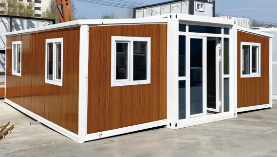 Expandable Container House Prefab 2 bedroom 3bedroom modular folding office customized prefabricated  prefab steel expanda