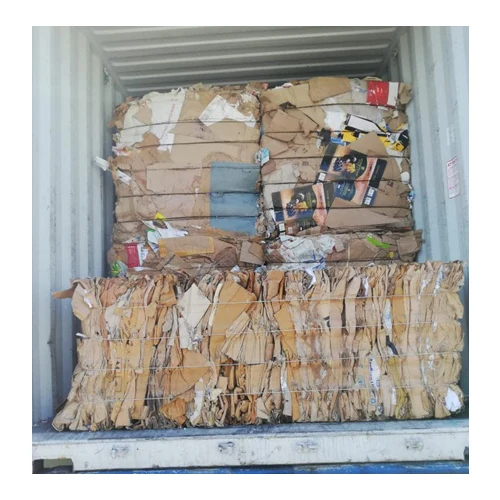 OEM Brand Exporter Selling Excellent Paper Grade Brown Color OCC Waste Paper Scrap for Recycling Usage in Bales Packing