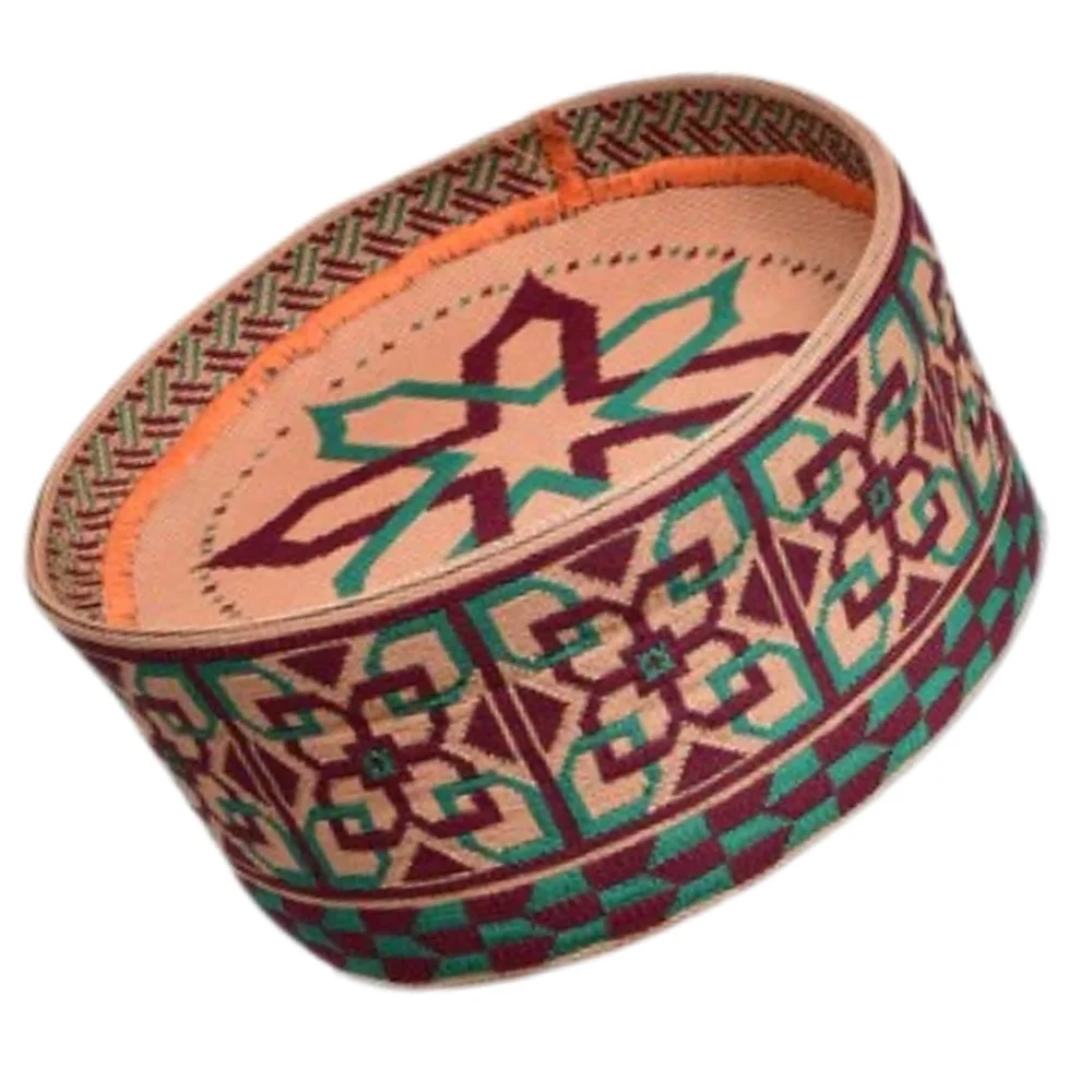 New Era New Authentic Omani Namaz Topi Kufi Hats Stylish Islamic Topi Omani Cap Barkati Topi Islamic Men High Quality 10 Pcs