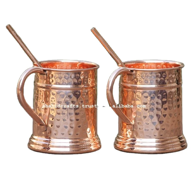 Moscow Mule Straight Hammered Mug