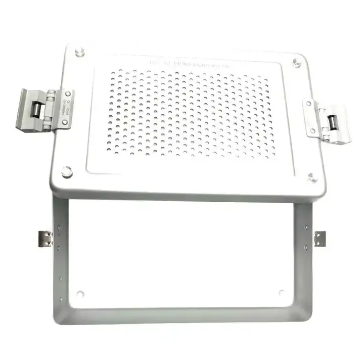 EXPORT QUALITY ENT SURGICAL EQUIPMENT CONTAINER WITH PERFORATED LID - DOUBLE