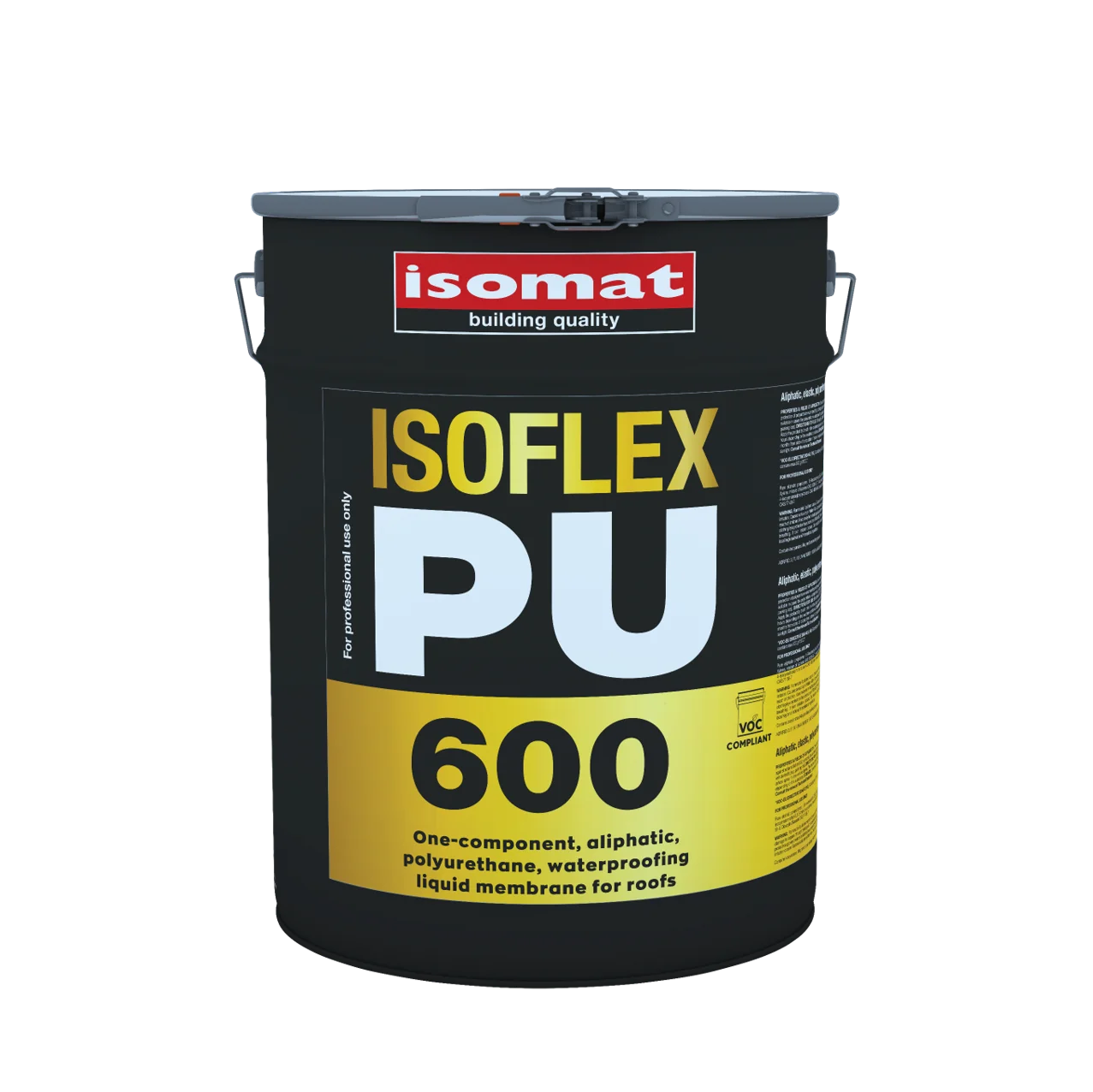 Fast-curing, UV-stable, one-component, polyurethane, liquid waterproofing membrane for flat roofs. | ISOFLEX-PU 600
