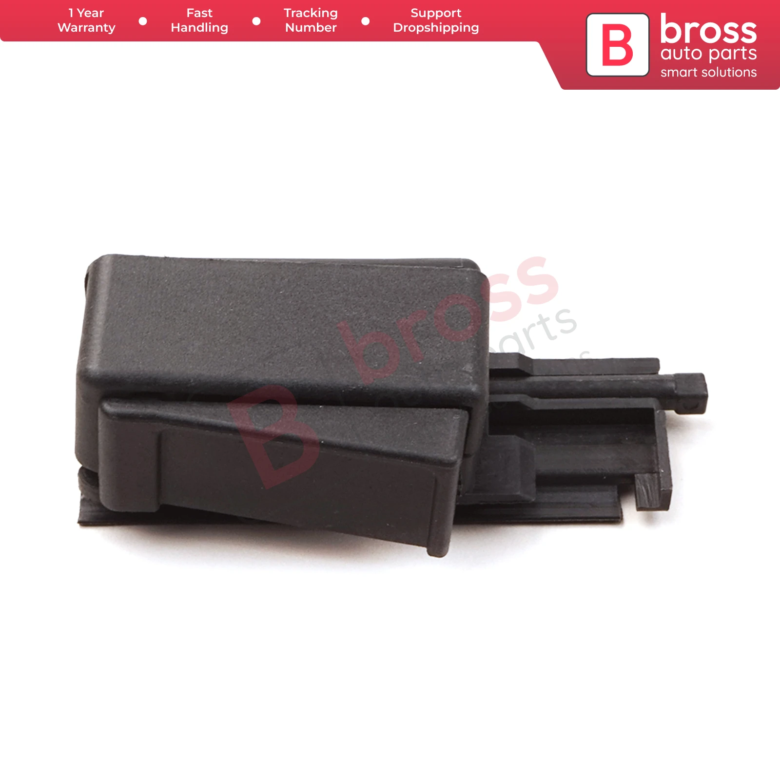 BDP908 Side Sliding Window Glass Lock Latch Part Left 55170912 for Fiat Doblo MK1 Facelift 2005-2009