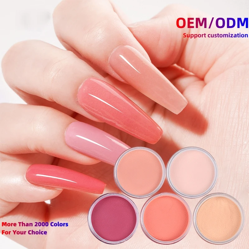 Custom Private Label 152 Colors Dipping Acrylic Powder Wholesale Private LOGO Nail Dipping Nail Acrylic Powder