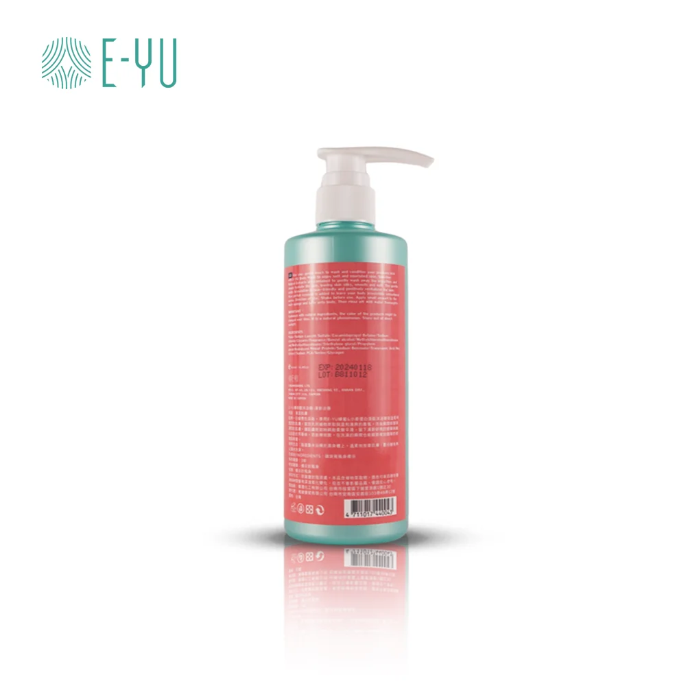 Natural Eco-Friendly Honey & Wheat Protein Gentle Moisturizing Body Wash Shower Gel