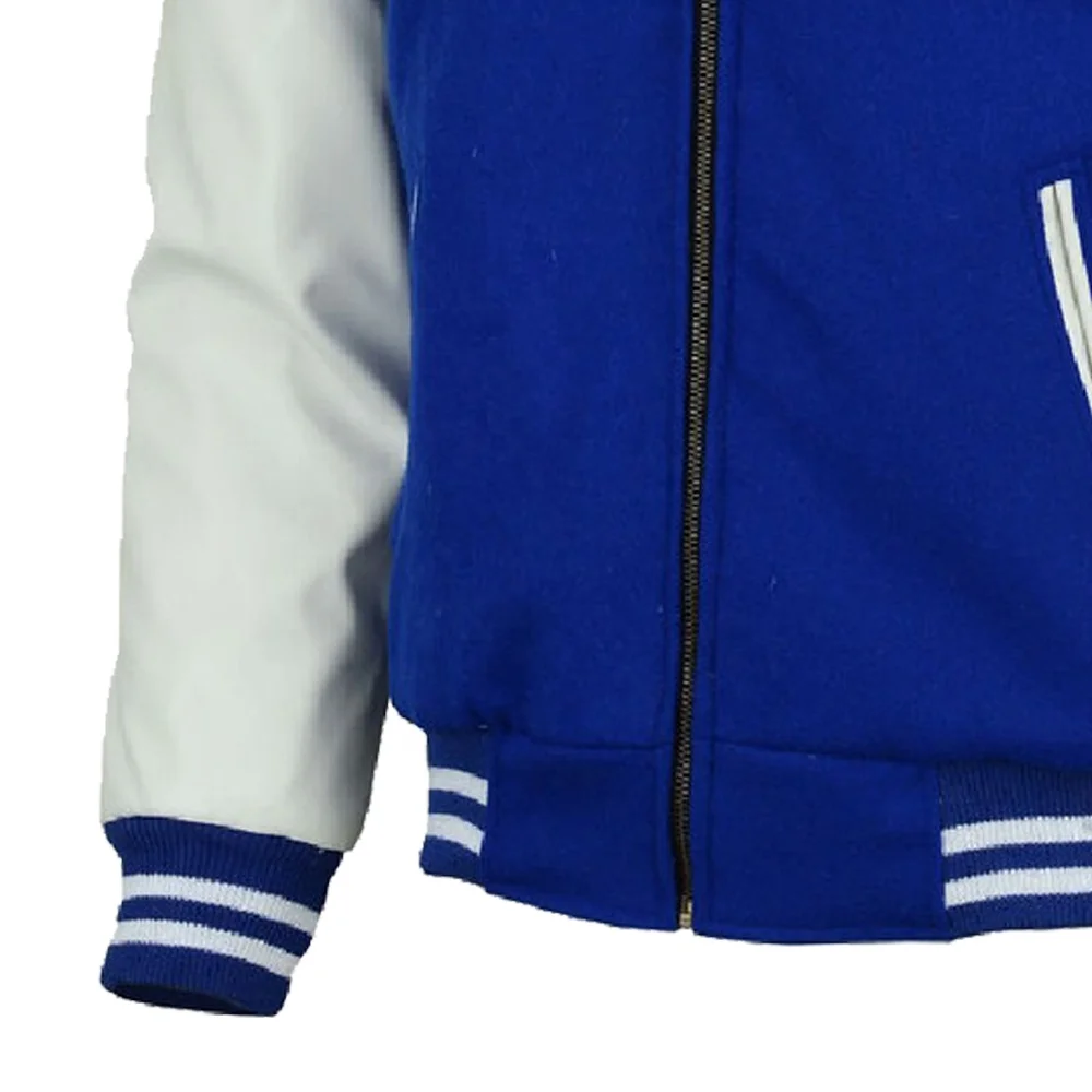 Oem Manufacturer High Quality Varsity Jacket Men Chenille Embroidery Leather Sleeves Custom Baseball Letterman Varsity Jacket