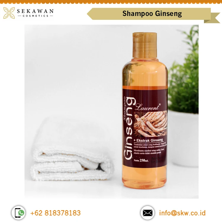 Hot Selling Factory Hot Sale Hair Regrowth Hair Care Natural Ingredients Ginserg Hair Shampoo