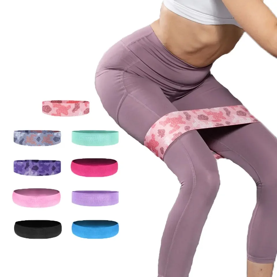 GAF Powerful Fabric Hip Circle Loop Enhanced Resistance Bands 3 Set Fitness & Body Building For Women