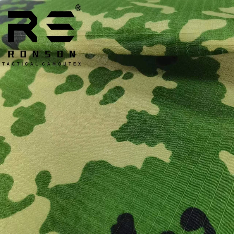 TC 6535 ripstop Denmark camouflage waterproof ripstop cotton fabric tactical 65%polyester 35%cotton fabric