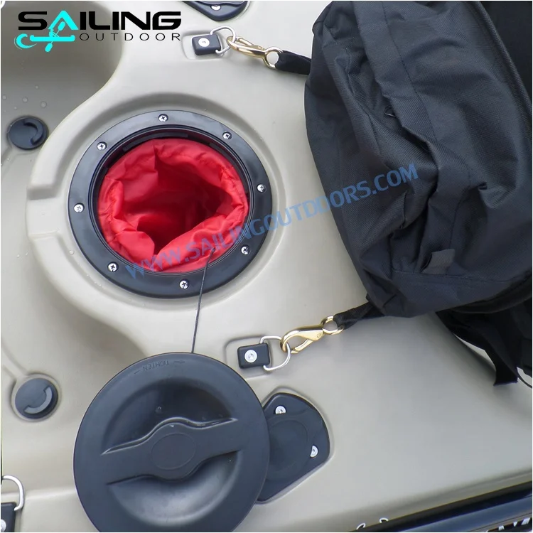 Waterproof Plastic 6 Inch Deck Hatch Covers With Red Bag Marine Boat Fishing Kayak Box Accessories From Sailing Outdoors