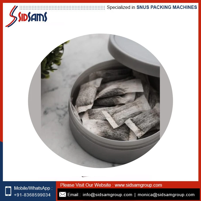 Factory Wholesale Custom Plain Round Top Quality High Grade  Custom Design Snus Cans From India