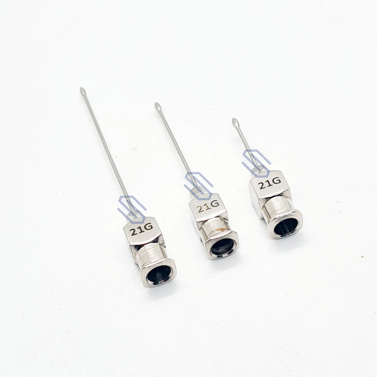 Olive Tipped Syringe Needle 21 Gauge Veterinary Needle CE