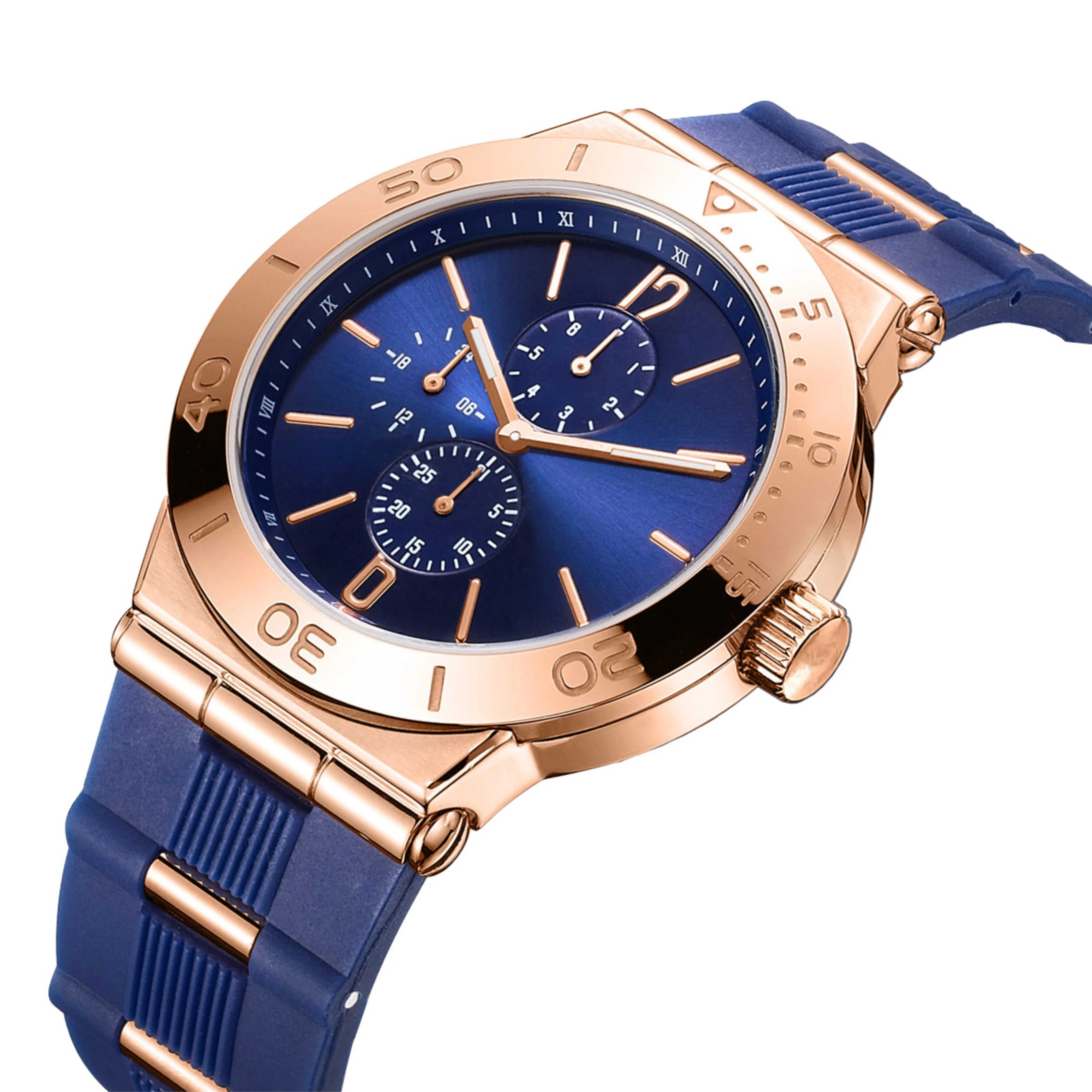 Wholesale Custom Logo Branded Waterproof golden watch manufacturers OEM ODM High Watches montre homme Men Luxury Quartz Watch