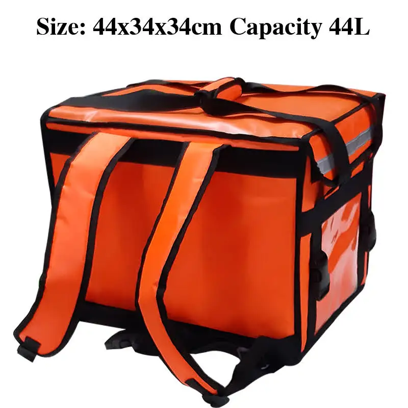 High Quality Customized logo Grocery waterproof Motorcycle cooler Backpack thermal insulation bag thermal bag deliveroo