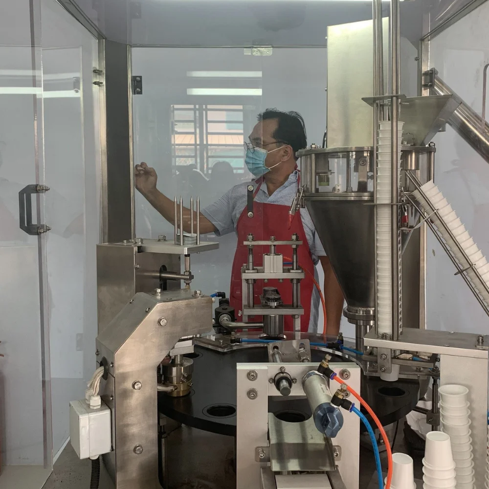 ROBUSTA Viet Nam coffee Wholesale price Capsule compatiple Nespresso Coffee OEM 6gr per cup Good price at the factory Export