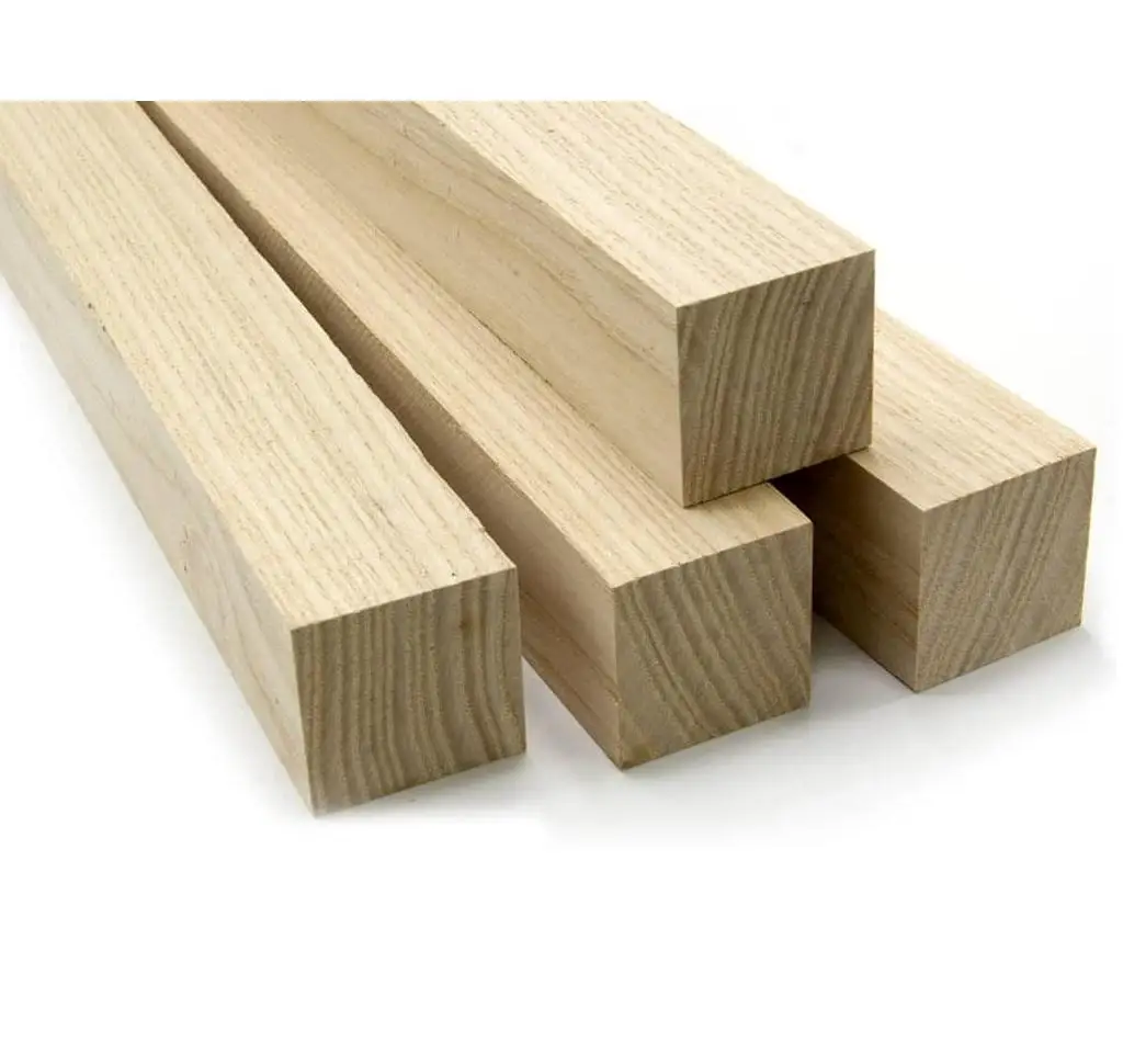 Kiln-Dried White Ash Lumber Premium Sawn Timber in Pine Wood and Paulownia Material